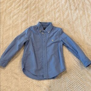Ralph Lauren Light Blue Button-Down Oxford Shirt for Kids